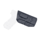 Rounded Tuckable IWB KYDEX Holster, Glock 17/22/31 Gen 1-5, Right Hand, Black, GLK-172231-BK-RH-TUCK