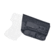 Rounded Tuckable IWB KYDEX Holster, Glock 26/27/33 Gen 1-5, Right Hand, Black, GLK-262733-BK-RH-TUCK