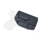 Rounded Tuckable IWB KYDEX Holster, Glock 42, Ambidextrous, Black, GLK-G42-BK-TUCK