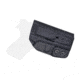 Rounded Tuckable IWB KYDEX Holster, Glock 42, Right Hand, Carbon Fiber Black, GLK-G42-CF-RH-TUCK