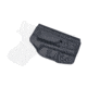Rounded Tuckable IWB KYDEX Holster, Glock 43/43X, Ambidextrous, Carbon Fiber, GLK-G43-CF-TUCK