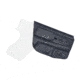 Rounded Tuckable IWB KYDEX Holster, Glock 43/43X, Right Hand, Black, GLK-G43-BK-RH-TUCK