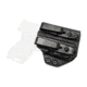 Rounded Tuckable IWB KYDEX Holster, Glock 43/43X w/ TLR-6, Ambidextrous, Black, GLK-G43TLR6-BK-TUCK