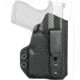 Rounded Tuckable IWB KYDEX Holster, Glock 43/43X w/ TLR-6, Ambidextrous, Carbon Fiber, GLK-G43TLR6-CF-TUCK