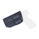 Rounded Tuckable IWB KYDEX Holster, Heckler &amp; Koch VP9, Left Hand, Carbon Fiber, HKH-VP9-CF-LH-TUCK