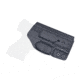 Rounded Tuckable IWB KYDEX Holster, Heckler &amp; Koch VP9SK, Ambidextrous, Black, HKH-VP9SK-BK-TUCK