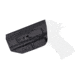 Rounded Tuckable IWB KYDEX Holster, IWI Jericho 941 PSL9 Mid Size Polymer Frame, Left Hand, Black, JRO-941POLYMID-BK-LH-TUCK
