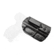 Rounded Tuckable IWB KYDEX Holster, Ruger SR22, Ambidextrous, Carbon Fiber Black, RGR-SR22-CF-TUCK