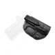 Rounded Tuckable IWB KYDEX Holster, Springfield 911 .380, Ambidextrous, Black, SFA-911380-BK-TUCK