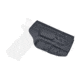 Rounded Tuckable IWB KYDEX Holster, Springfield XD MOD.2 3.3in 45 ACP Sub-Compact, Ambidextrous, Black, SFA-XDMOD245-BK-TUCK