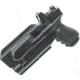 Rounded Weapon Mounted Light Holster for Streamlight TLR-1, Left, Carbon Fiber Black, CEH000005