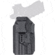 Rounded Weapon Mounted Light Holster for Surefire X300UA/B, Left, Carbon Fiber, ARC-X300UAB-CF-LH-LUX