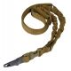 Condor Outdoor Adder Dual Bungee One Point Sling, Coyote Brown, US1022-498