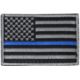 Condor Outdoor US Flag Patch, 6-pack, Thin Blue Line, 230-006