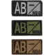 Condor Outdoor Blood Type Patch 6 Pcs/Pack, ABneg, Olive Drab, 229AB-001
