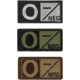 Condor Outdoor Blood Type Patch 6 Pcs/Pack, Oneg, Olive Drab, 229O-001