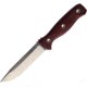 Condor Bushcraft Bliss Fixed Blade Knife, 4.88 natural finish 1075HC steel blade, Red micarta handle, CTK2832-4.7HC