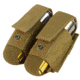 Condor Outdoor Double 40 mm Grenade Pouch, Coyote Brown, MA13-498