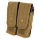 Condor Outdoor Double AR/AK Mag Pouch, Coyote Brown, MA6-498