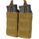 Condor Outdoor Double M4/M16 Open Top Mag Pouch, Coyote Brown, MA19-498