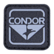 Condor Outdoor Emblem Pvc 10 Pcs/Pack, Black/Grey, 18001-002