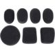 Condor Outdoor Helmet Pads II, 7 Pack, Black, 221055-002