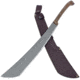 Condor Tool and Knife Makara Machete Fixed Blade Knife, 18in, 1075HC Steel, Satin, Brown, Walnut Handle, CTK2808-18.75