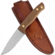Condor Tool and Knife Mayflower Knife Fixed Blade Knife, 3.25in, 440C Steel, Drop Point, Satin, Natural, Canvas Micarta Handle, CTK150-3-4C
