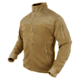Condor Outdoor Alpha Fleece Jacket, Coyote Brown, 4XL, 601-498-4XL