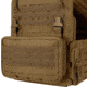 Condor Outdoor Stowaway Chest Rig, Coyote Brown, 201236-498