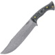 Condor Plan A Knife, 9 satin finish 1075HC steel clip point blade, Black and white micarta handle, CTK2823-8.98HC