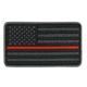 Condor Outdoor PVC Mini US Flag Patch, 6 pcs/pack, Red Line, 181014-010