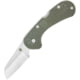 Condor Tool and Knife Cadejo Lockback Folding Knife, 3.88in Closed, 2.88in Satin 14C28N Sandvik Stainless Cleaver Blade, Green Textured Zy-Ex Handle, CTK816-2.8Z-SK