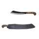 Condor Tool and Knife Mini Duku Parang Machete, 1075 High Carbon Steel 15 1/2in Blade, Hardwood Handle, CTK426-10.5HC