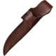 Condor Tool and Knife Prius Fixed Blade Knife, 9in Overall, 4.63in Satin 440C Stainless Steel Blade, Brown Micarta Handle, Brown Leather Belt Sheath, CTK2848-4.6-4C