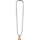 Condor Tool and Knife Vahalla Throwing Axe Necklace, 1.25in Antique Brass Finish Cast Metal Axe, Leather Cord, CTK-VTAN