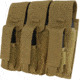Condor Outdoor Triple AK Kangaroo Mag Pouch, Coyote Brown, 12-MA72-498