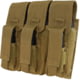 Condor Outdoor Triple AK Kangaroo Mag Pouch, Coyote Brown, 12-MA72-498