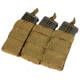 Condor Outdoor Triple M4/M16 Open-Top Mag Pouch, Coyote Brown, MA27-498