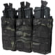Condor Outdoor Triple M4/M16 Open Top Mag Pouch, Multicam Black, MA27-021