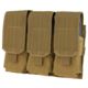 Condor Outdoor Triple M4 Magazine Pouch, Coyote Brown, 12-MA58-498
