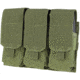 Condor Outdoor Triple M4 Magazine Pouch, OD Green, 12-MA58-001