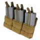Condor Outdoor Triple Stacker M4 Magazine Pouch, Coyote Brown, 12-MA44-498