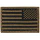 Condor Outdoor US Flag Patch 6 Pcs/Pack, R, Coyote Brown, 230-498R