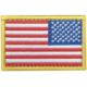 Condor Outdoor US Flag Patch 6 Pcs/Pack, R4, Red/White/Blue, 230-004R