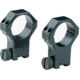 Contessa Dovetail Rings for 11 or 12mm 60 rails, 20mm w/QD, Medium, 30mm, Black, SDT02/B/SR