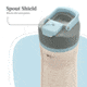 Contigo Clybourn Chill Bottle, 24 oz, Salt, 24, CTSSCLYBOURN24-2