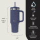 Contigo Streeterville, 40 oz, Indigo Powder, 40, CTSSSTREETML40-2