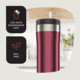 Contigo Uptown Stainless Steel Dualsip Tumbler, 24 oz, Choco Truf, 24, CTSSDUALSIP24-1