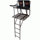Copper Ridge Outdoors 18 foot Ultra Comfort 2-Man Tree Stand w/Ladder, Black LS5004CR